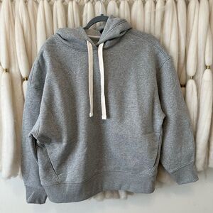 Everlane The Re-Track Hoodie, Heather Gray, Sz S